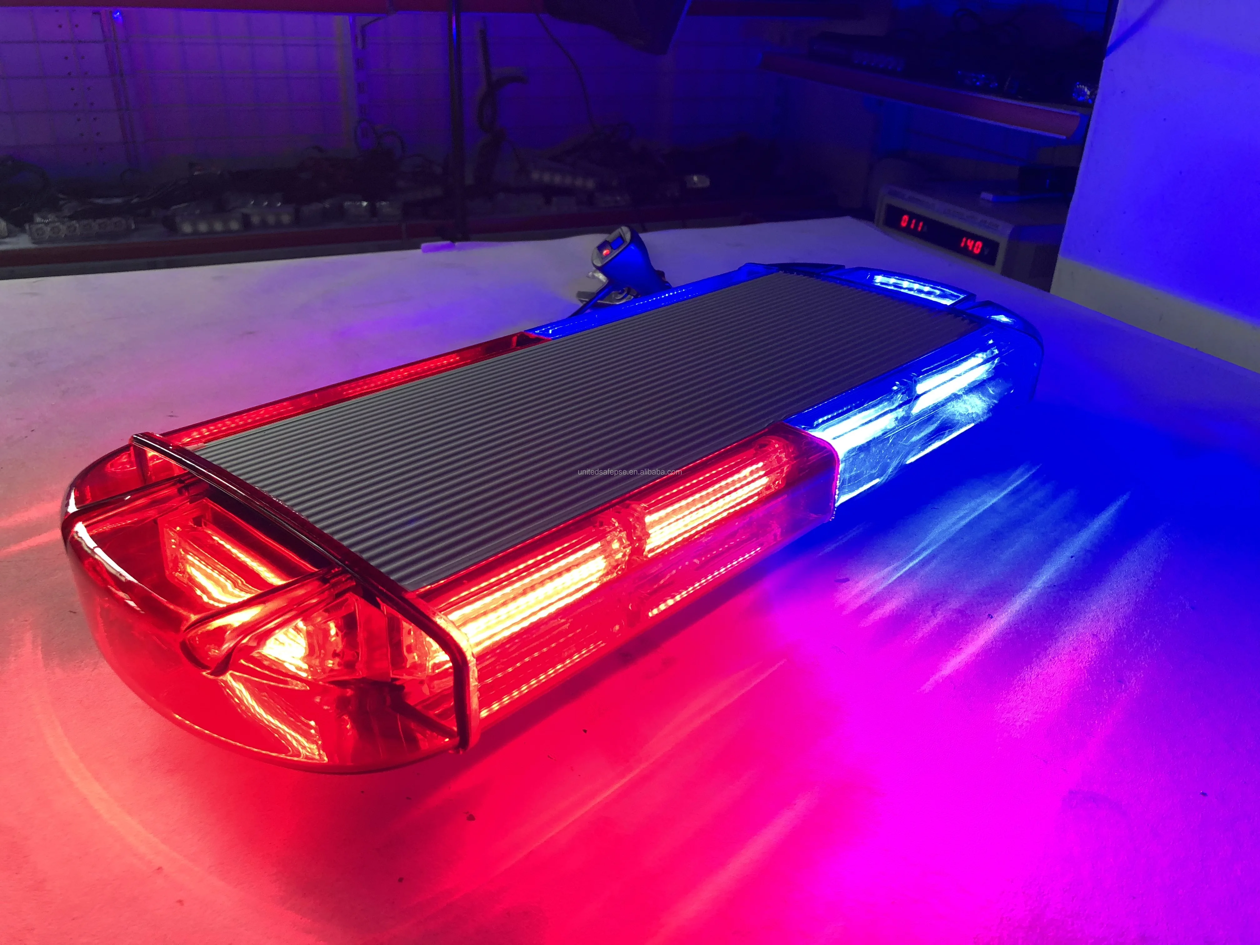 Cob Led Mini Bar Light Wreck Tow Truck Mount Flash Strobe