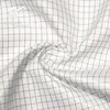 Work Wear Clothes Uniforms Material 100% Polyester Plaid Electrically Conductive Fiber Fabric