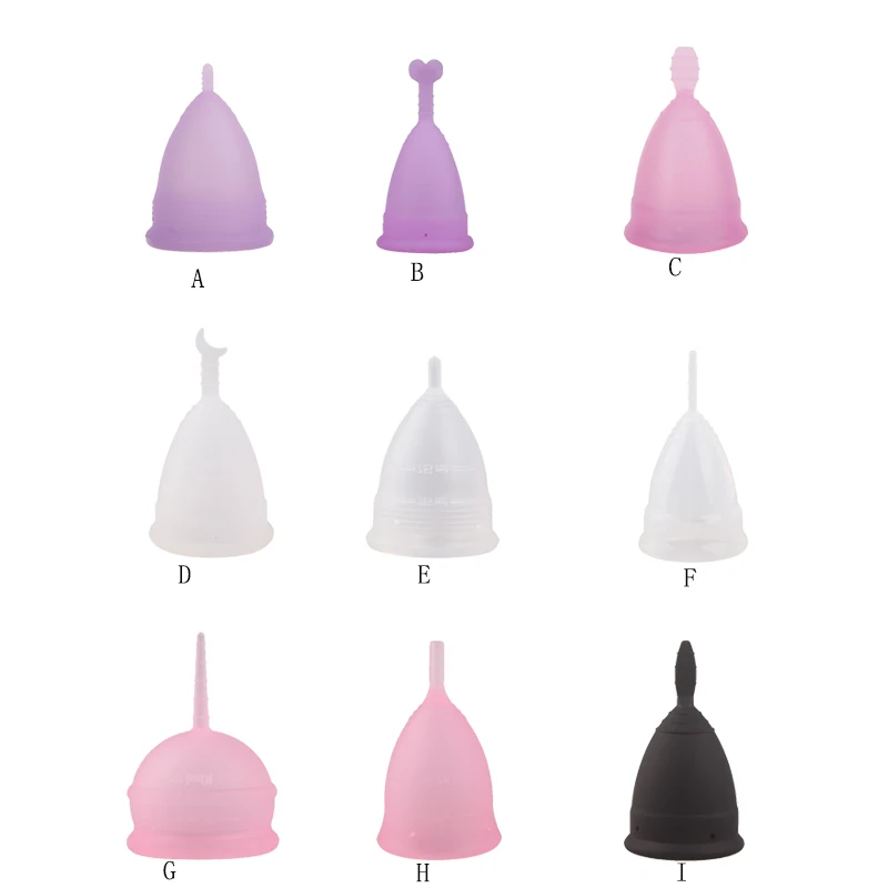 Free Sample Lady Feminine Period Silicone Organic Menstrual Cup Buy