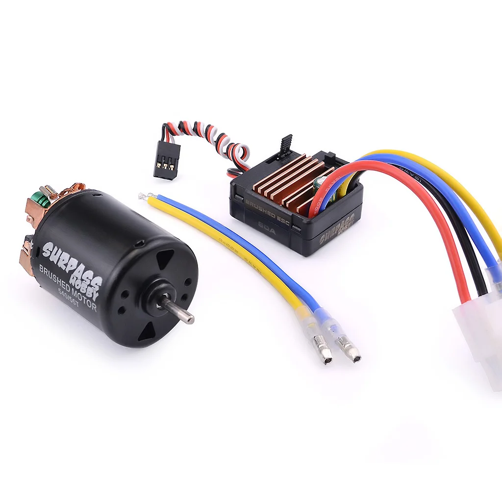 Electric Dc Motor Surpass Hobby Waterproof Rc 540 3slot Brushed Motor ...