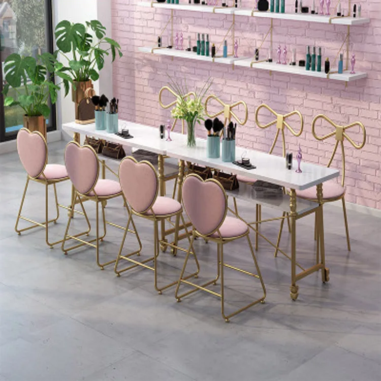 nail chair single double table and chair