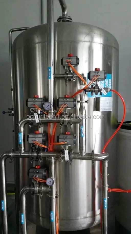 Stainless steel Automatic control valve head water softener