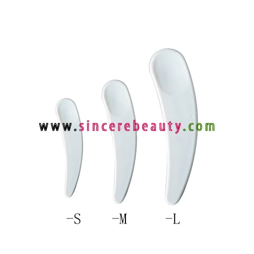 
In Stock Wholesale Disposable Plastic Cosmetic Spatula Makeup Spatula 
