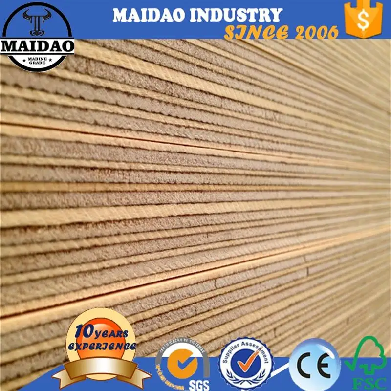 Best Selling Laminated Okoume Marine Grade Plywood Waterproof For