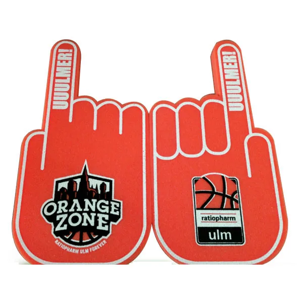 

Sewing needles cheering foam hand foam finger, Any color you like