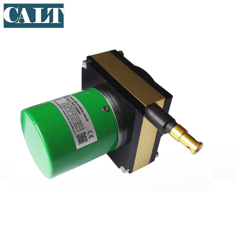 

CALT draw wire digital displacement sensor analog potentiometer 3000mm sensor length position measurement