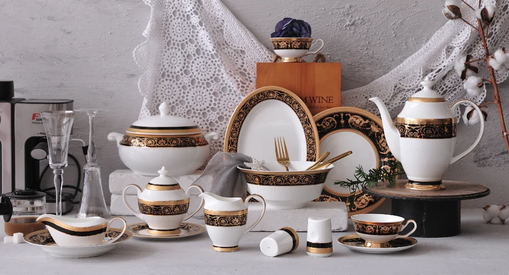 high quality western style dinner set