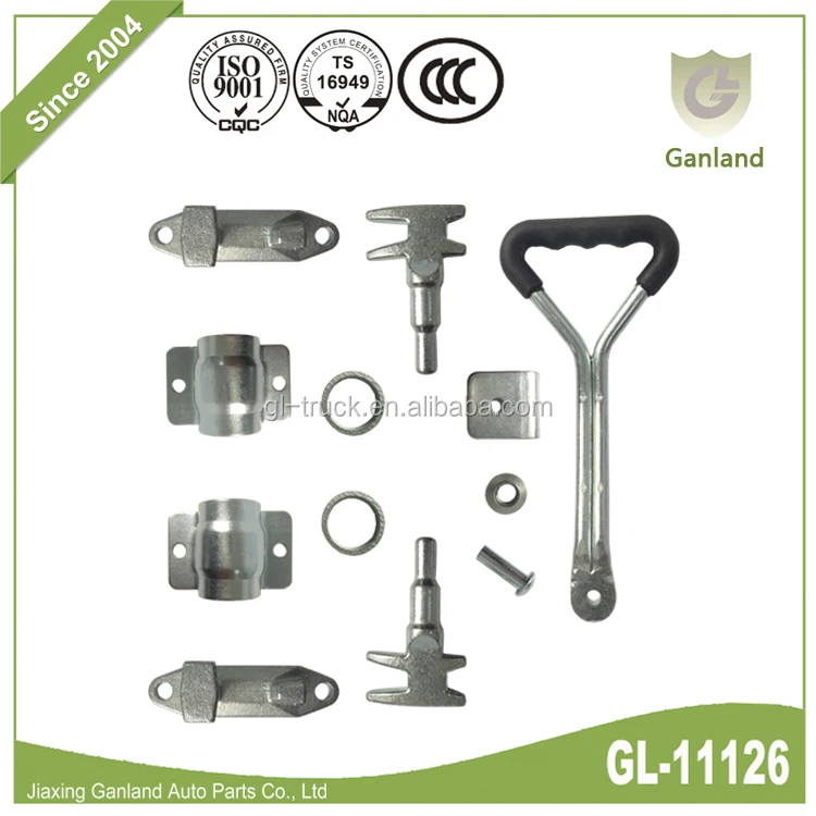 Gl11126 2 Point Steel Adjustable Handle Truck Cam Action Door Lock Kit