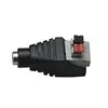Adapter plug DC 5.5 x 2.1 mm male to Terminal Block with push button 2pin connector 5.52.1MM female socket Connector