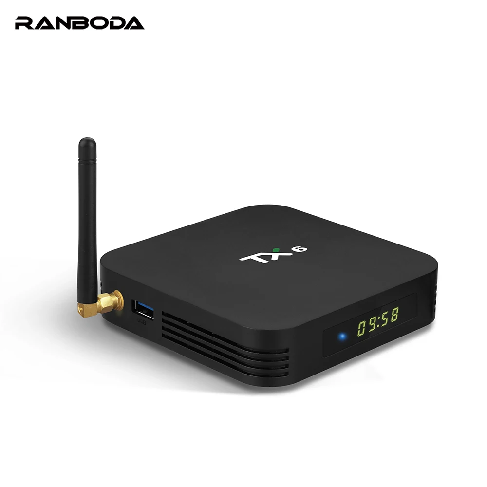 

Allwinner H6 Dual Band WiFi 4GB 64GB TX6 Android TV Box