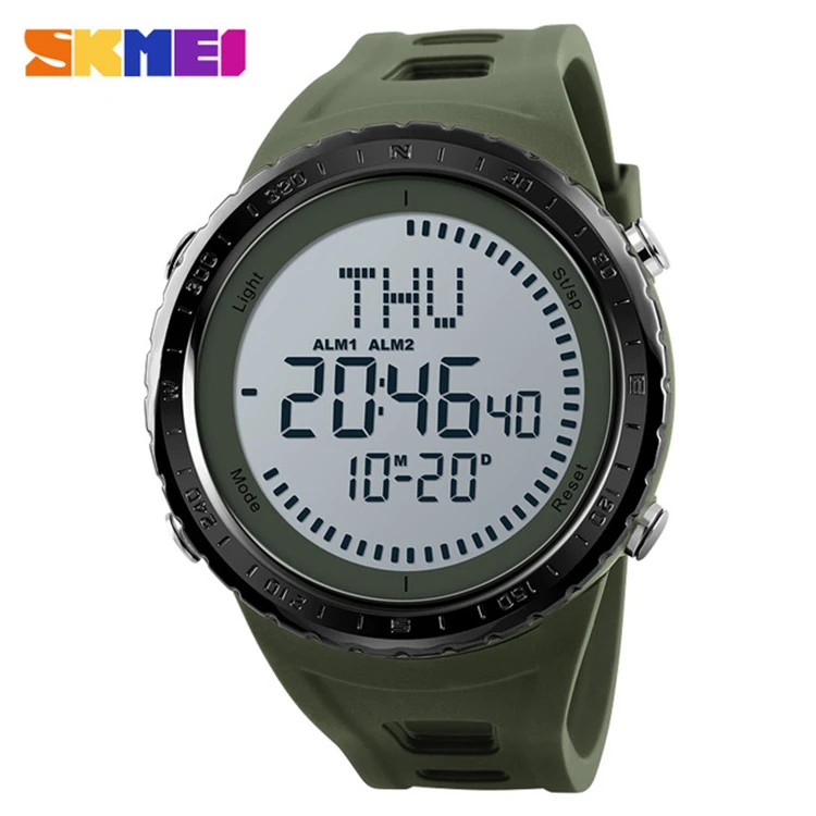 

SKMEI 1342 Men's Digital Clock 5ATM Water Proof Outdoor Digital Sports Watches Male EL Backlight Electronic 2018
