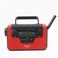 

Dynamo Solar BT speaker multi function radio with support AM FM SW1 radio TF card LED light