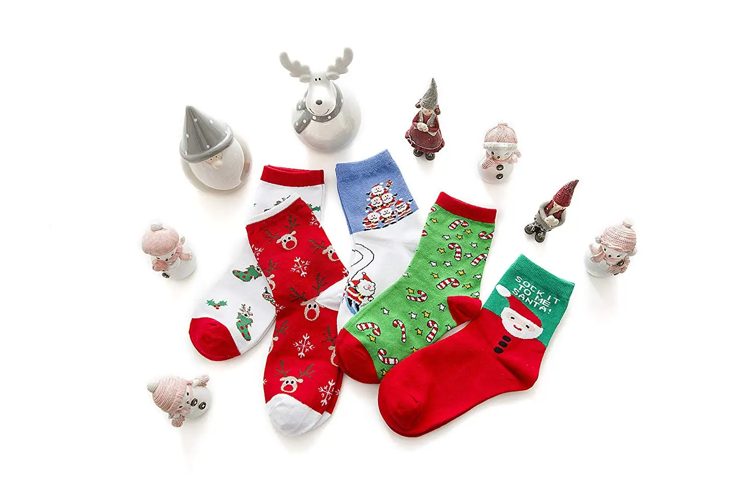 TheFun-Z Custom French Bulldog Socks Novelty Funny Cartoon Crew Socks Elite Casual Socks