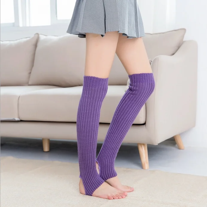 Women Winter warm legs knitting leg warmers classic Juniors 80s Eighty's Party Ribbed legwarmers