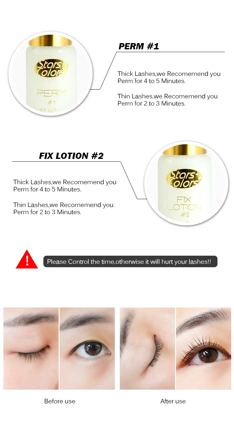 stars colors lash lift kit