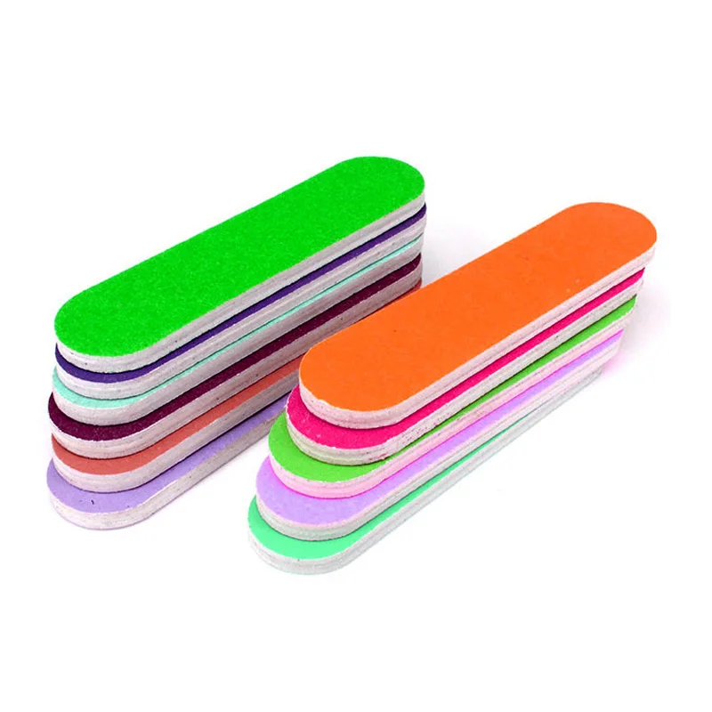 

Wholesale Abrasive Paper Tools Color Short Mini Nail File, Colorful