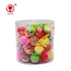 Halal apple factory candy apple shaped packing gum jelly bean for child chewing gel with candy