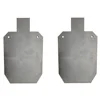 AR500 Steel IPSC Torso A-C Targets with D Zone AR500 3/8" Steel Target