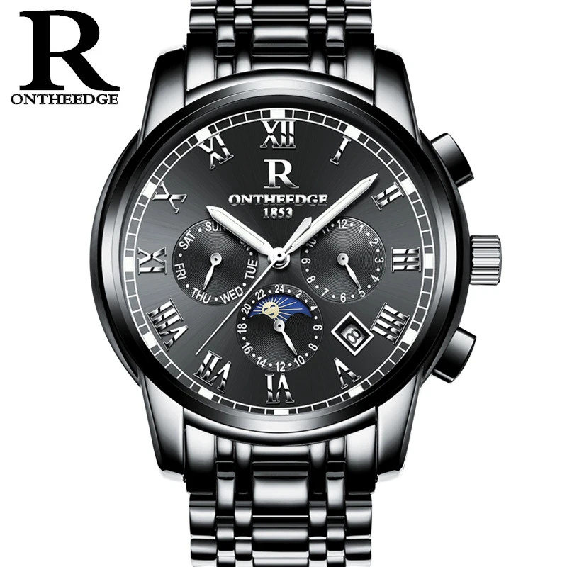 

ONTHEEDGE 016 Men Automatic Mechanical Stainless Steel watch