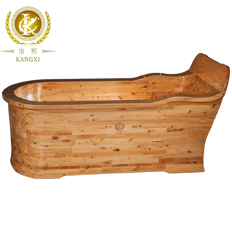 Wooden spa bathtub high standard bathroom design supplements furniture