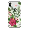 Stylish Plant Floral Ultra Slim Gel TPU Mobile Phone Case For iPhone 11