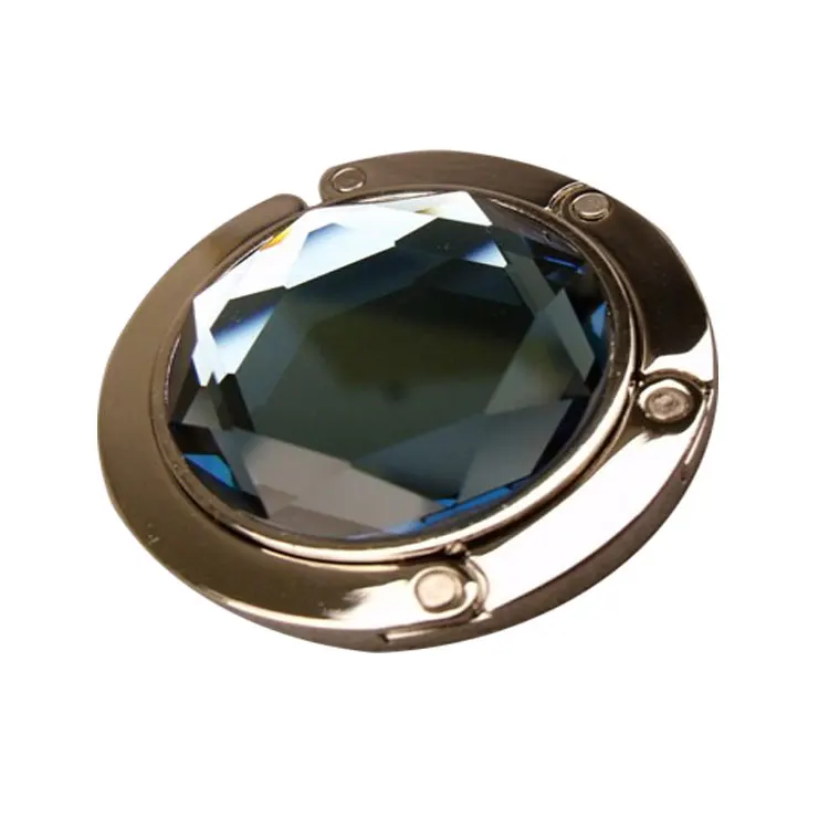 2017 wholesale cheap orange bag hanger hook zinc alloy bag holder custom logo metal bag hanger