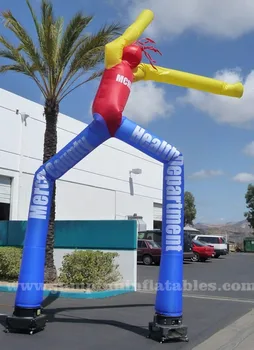 Two Leg Inflatable Air Dancer For Advertising For Shop ...