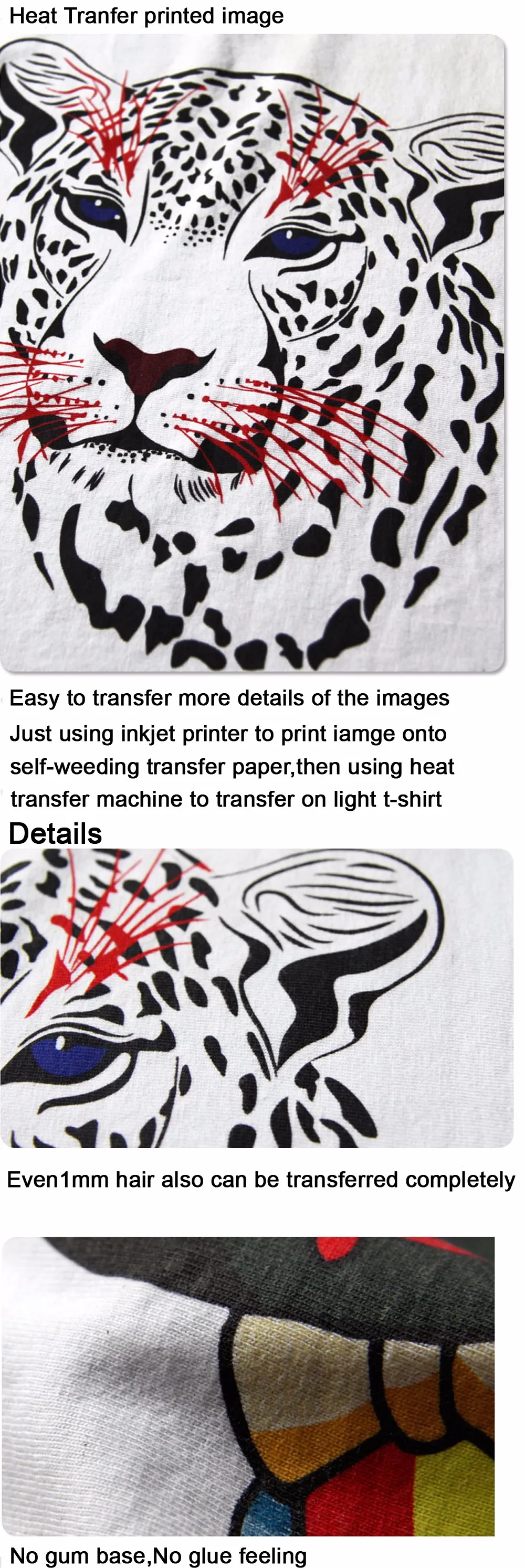 transfer paper light