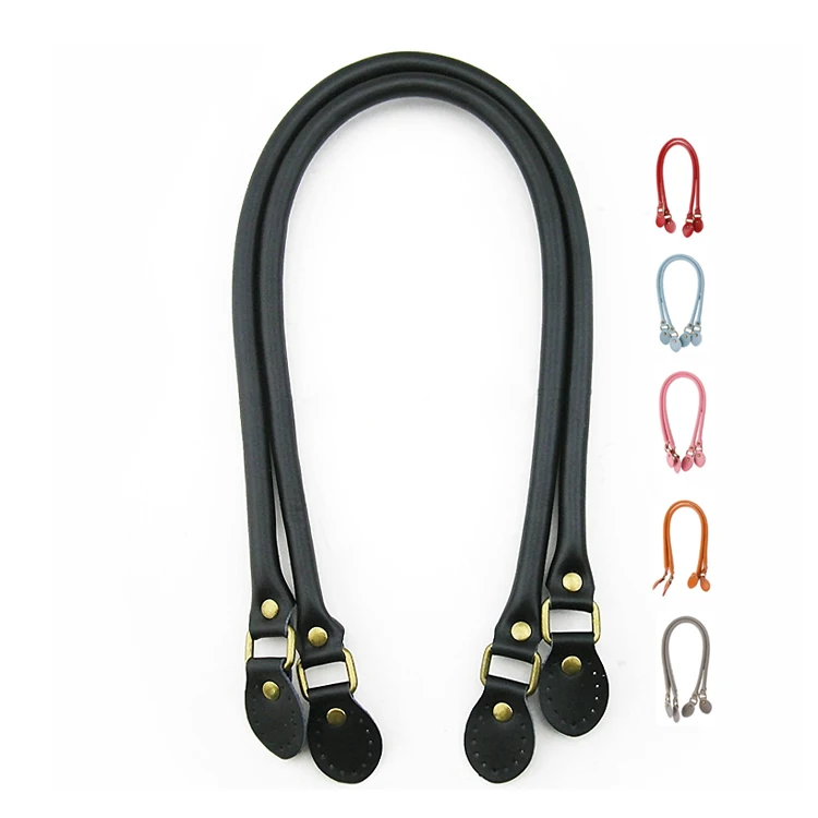 

Black brown color bag handles,replacement handbag purse straps accessories,genuine cowhide leather bag handle strap, 17 colors