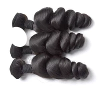 

wholesale unprocessed cuticle aligned hair loose wave brazilian hair bundle