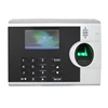 Biometric clock in system with employee time recording software