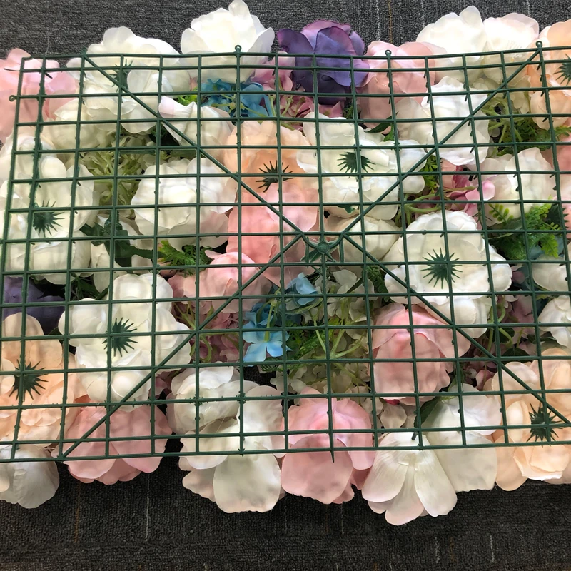 
Directly Manufacturer customized 40X60cm real touch artificial silk flower wall decorative artificial flower for home decor 