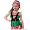 2015 christmas fashionable green tree and red dancing costumes