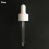 24mm PP plastic stripe/lace rubber dropper lid,24/410 essential oil cap,dropper assembly