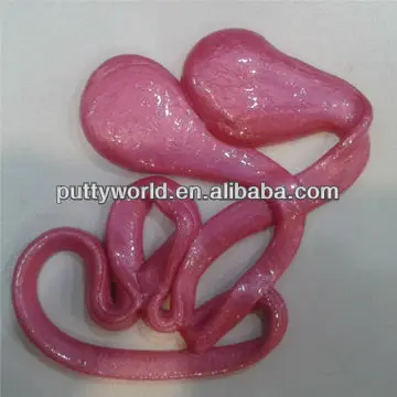 Putty manufactory,metallic pearl bouncing putty in suprice egg toys for kids