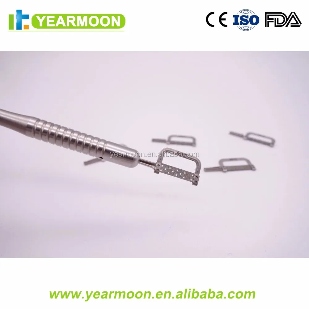 Dental Orthodontic Interproximal Enamel Reduction Kit With 5 Pcs Blades