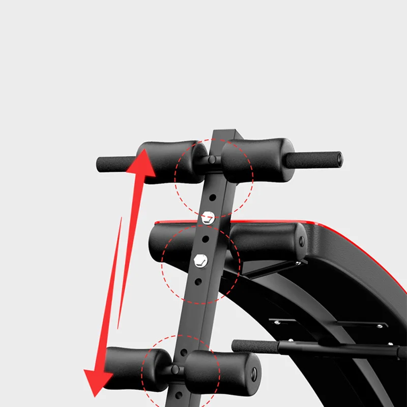 Multifunction Abdominal Bar Curved Exercise Equipment Sit Up Bench Board