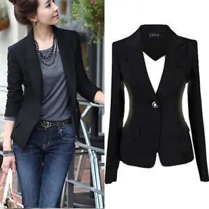 Mujeres Blazer Negro - Compra lotes baratos de Mujeres