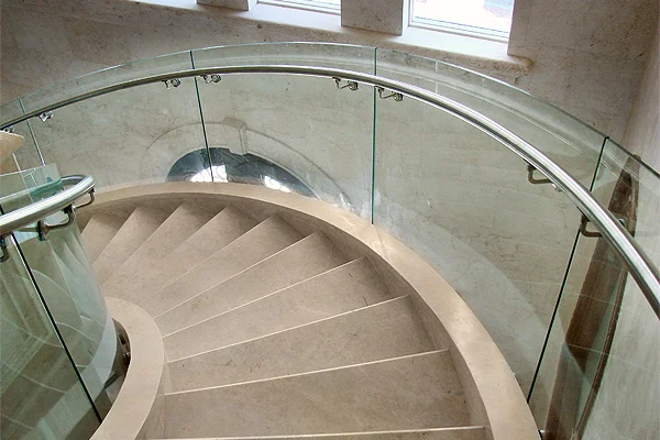 
Safety Curved Toughened Bent Tempered laminated glass in building 