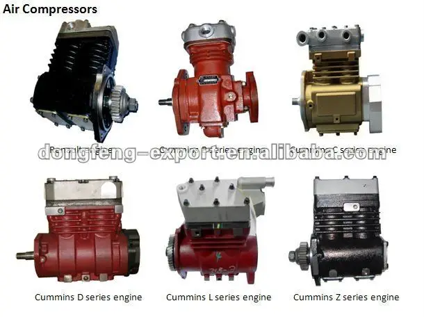 
OEM Air Compressors for Cummins and Renault Engines 