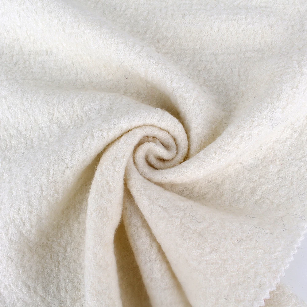 
Hot selling boiled wool viscose knit fabric for suit 