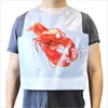 Custom Printed Disposable Plastic Bibs Lobster