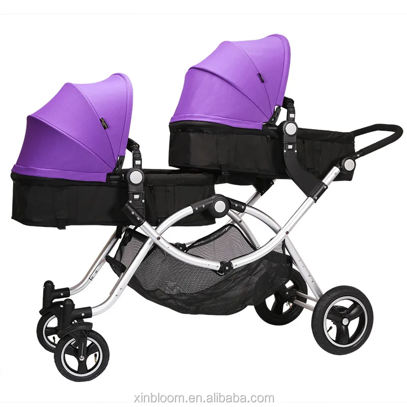 

Zhe Jiang Double Seat Tandem Baby Stroller Aluminum Travel System Twin Stroller TS57