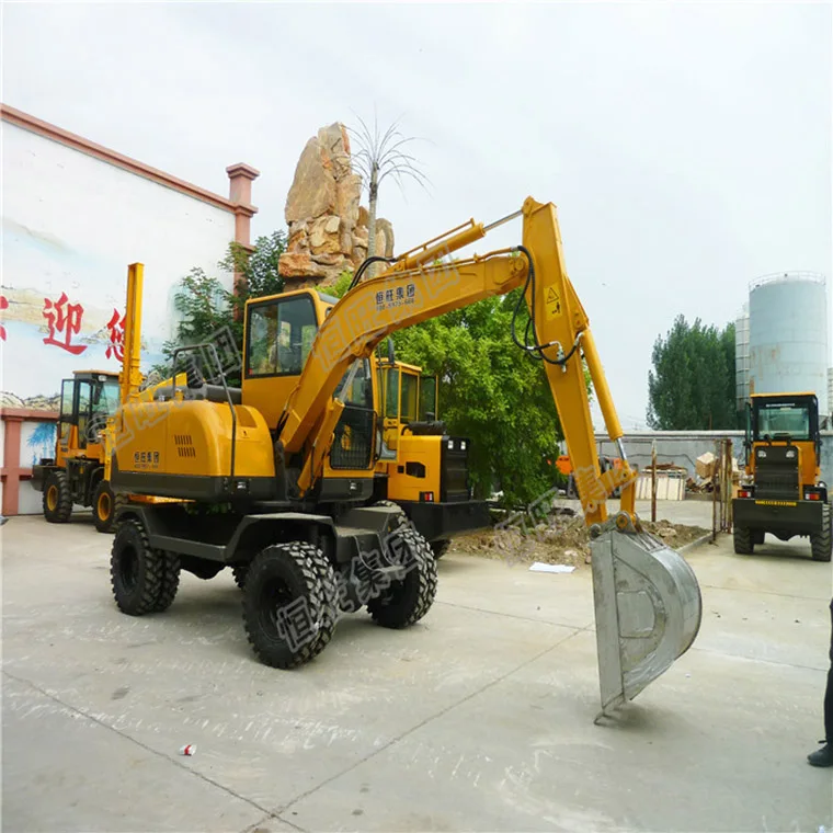 Easy operate small 6T full hydraulic loader