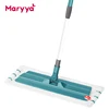 Customized Maryya Manufacturer Flat Cleaning Mop Pasted Flat Mop Set with Microfiber Head