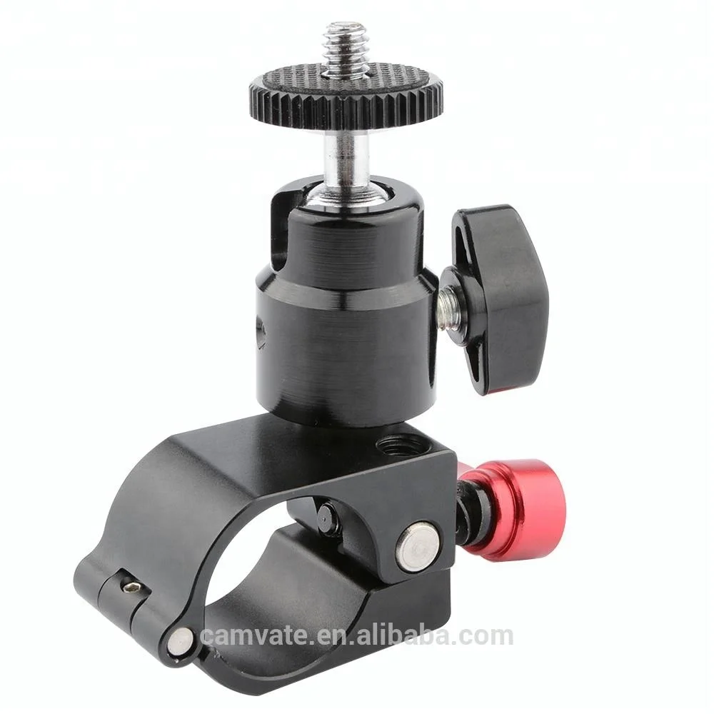 

Camera Monitor Mount for DJI Ronin-M 25mm Rod Clamp, Red and black knob