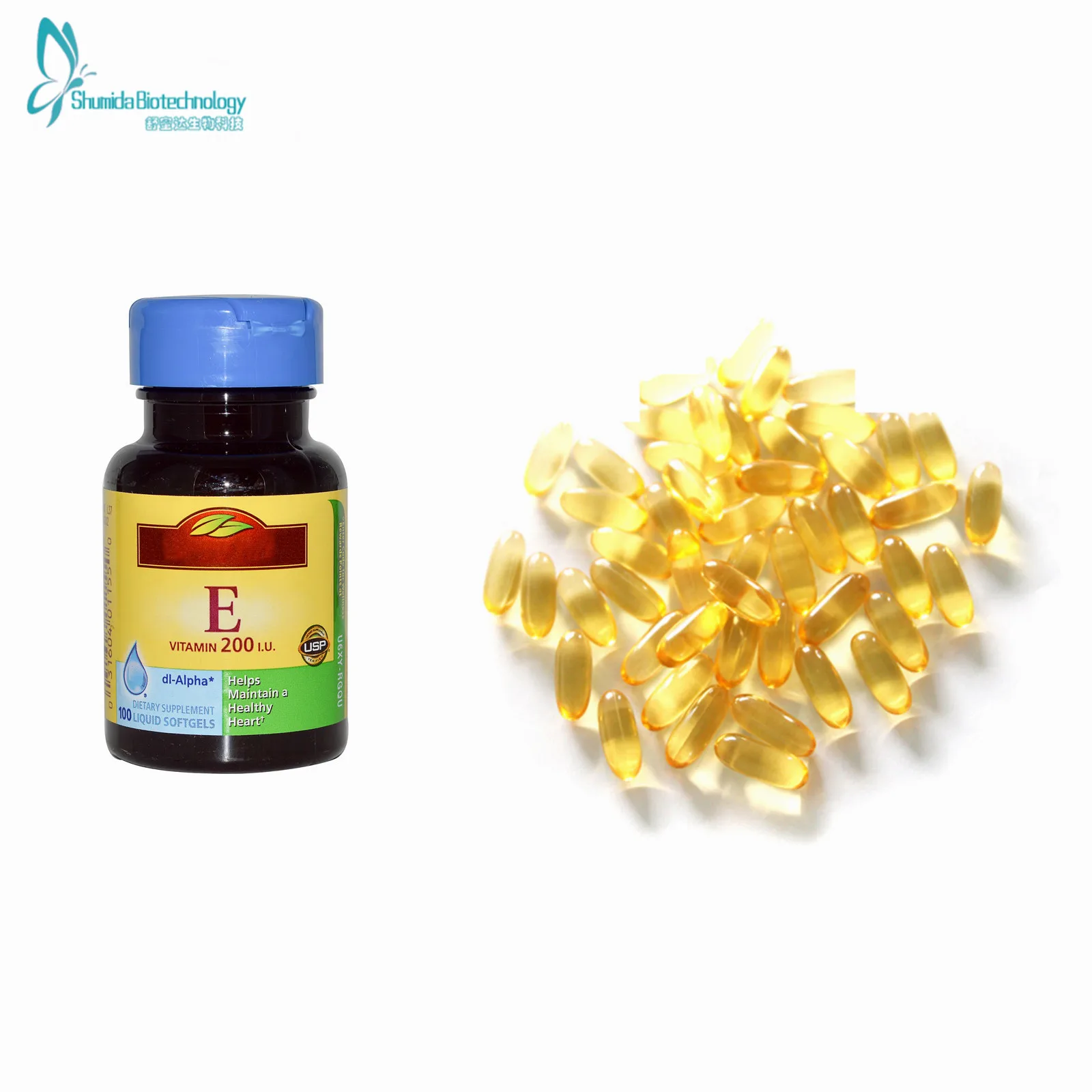 Functional Food Vitamin E Capsules Softgel With Best Health Benefits