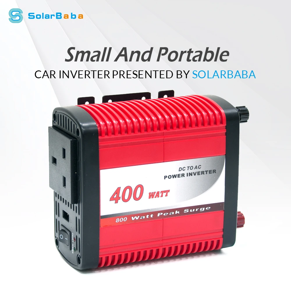 Outdoor High Power 400w Supply Car Power Inverter Dc 12v Ac 220v For