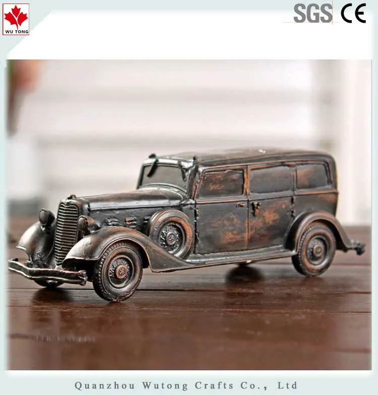 Antique Brown Resin Car Statue Car Model For Collection Buy Car Model