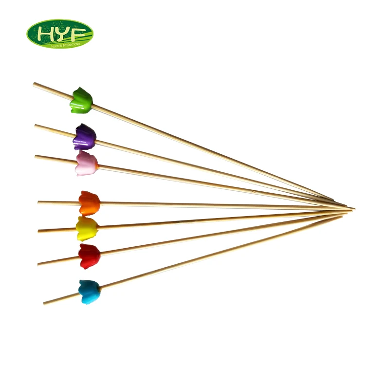 Fancy Bamboo Cocktail Sticks Decorative Fruit Food Picks Buy